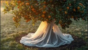 covering trees with frost cloths or blankets covering trees with frost cloths or blankets