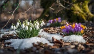 crocus and snowdrops for first color crocus and snowdrops for first color