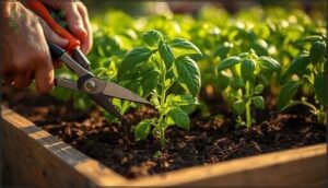 cut-and-come-again harvesting method cut-and-come-again harvesting method