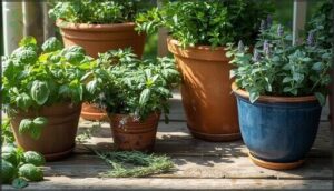 designing and pairing herbs in containers designing and pairing herbs in containers