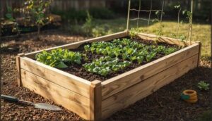 designing raised bed vegetable gardens