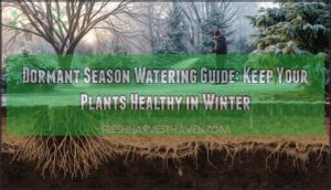 dormant season watering guide dormant season watering guide