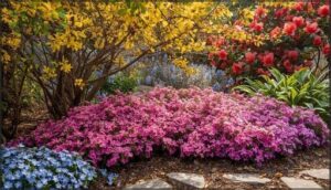 early blooming shrubs and ground covers