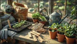 early spring planting and seed starting