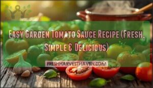 easy garden tomato sauce recipe