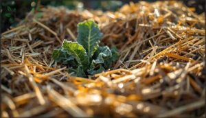 employing mulch for insulation employing mulch for insulation