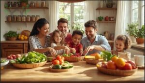 encouraging healthy eating habits at home