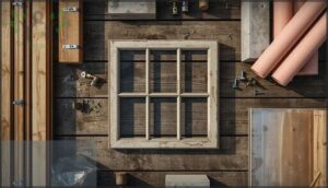 essential cold frame materials