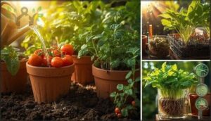 essential growing conditions for containers