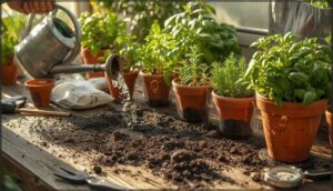 essential growing conditions for potted herbs essential growing conditions for potted herbs