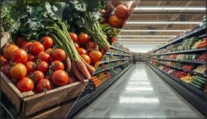farmer’s market vs. supermarket shopping farmer’s market vs. supermarket shopping
