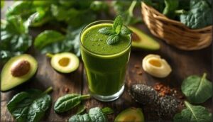 fresh green smoothies