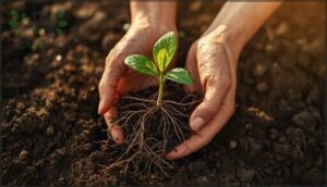 gentle handling and planting depth gentle handling and planting depth