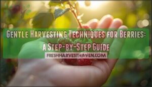 gentle harvesting techniques for berries