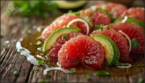 grapefruit and avocado salad grapefruit and avocado salad