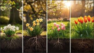 growing conditions for early spring flowers