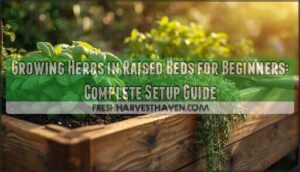 growing herbs in raised beds for beginners