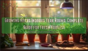 growing herbs indoors year round