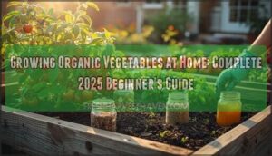 growing organic vegetables at home