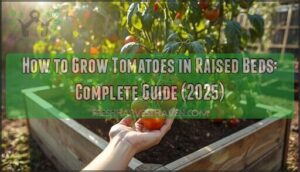 growing tomatoes in raised beds