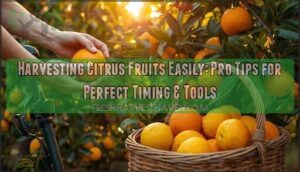 harvesting citrus fruits easily