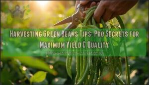 harvesting green beans tips harvesting green beans tips