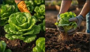 harvesting outer leaves vs. whole plants harvesting outer leaves vs. whole plants