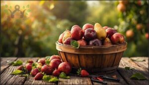 harvesting, storing, and using homegrown fruit