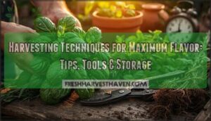 harvesting techniques for maximum flavor