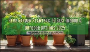 herb garden planters herb garden planters