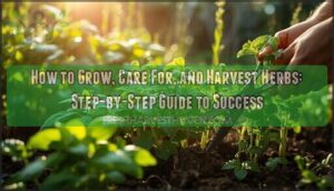 herb planting and harvesting