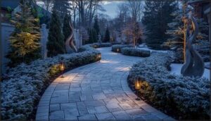 highlighting paths and hardscapes highlighting paths and hardscapes