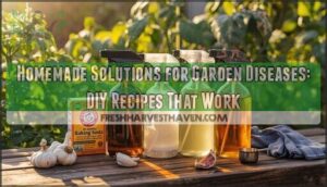 homemade solutions for garden diseases