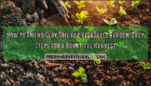 how to amend clay soil for vegetable garden