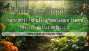 how to deter pests from garden