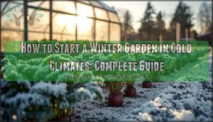 how to start a winter garden in cold climates