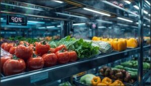 humidity control for shelf life extension