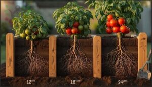 ideal bed depth and height