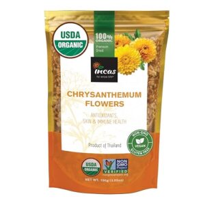 INCAS 100% USDA Organic Chrysanthemum B09C5S8T1G