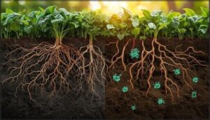 increasing organic matter and soil structure