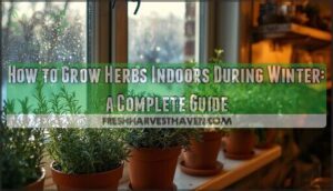 indoor herb gardening during winter