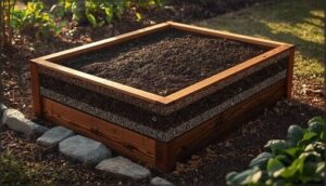 installing raised beds for improved drainage