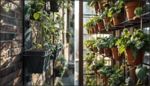 installing vertical planters and trellises installing vertical planters and trellises