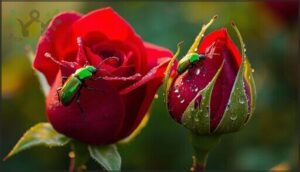 japanese beetles and rose curculios japanese beetles and rose curculios