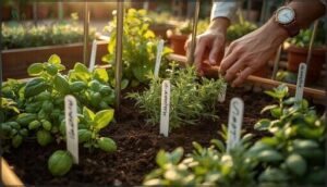 labeling your herbs labeling your herbs