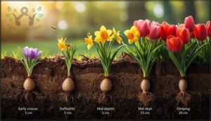 layering early, mid, and late bloomers layering early, mid, and late bloomers