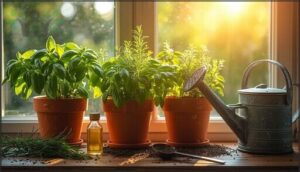 light, water, and fertilizer needs