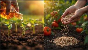 liquid vs. granular fertilizers