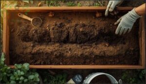 maintaining and optimizing raised bed soil