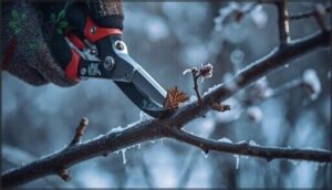 making clean, angled cuts at the right points